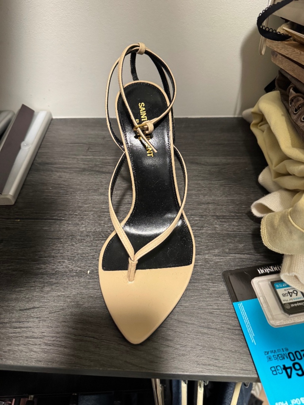 LEFT SHOE ONLY - Saint Laurent Nadja Sandal